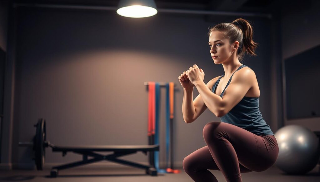 Beintraining für Anfänger