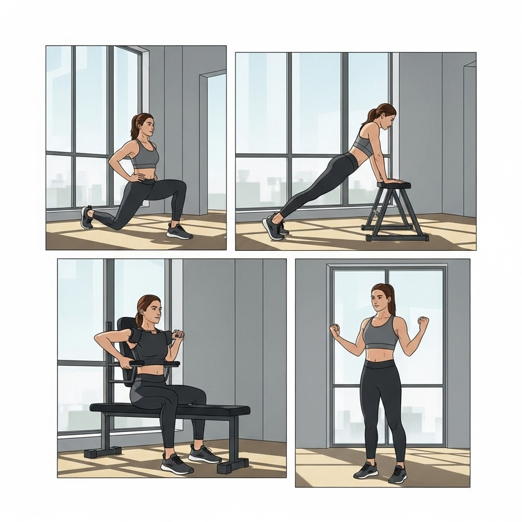 Wie du ein effektives Zirkeltraining ohne Geräte planst 2