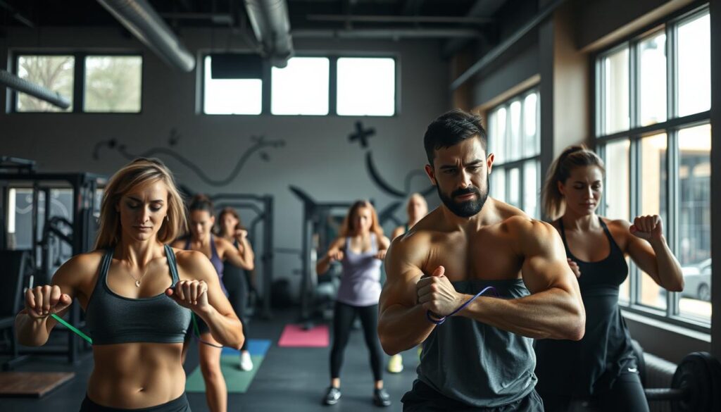 Zirkeltraining für Kraftausdauer
