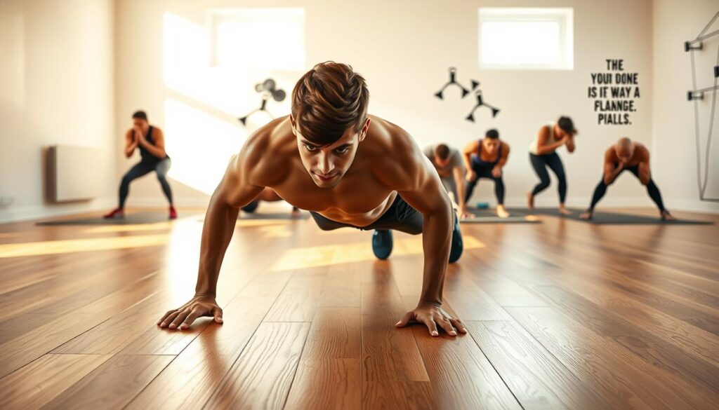 Zirkeltraining ohne Geräte