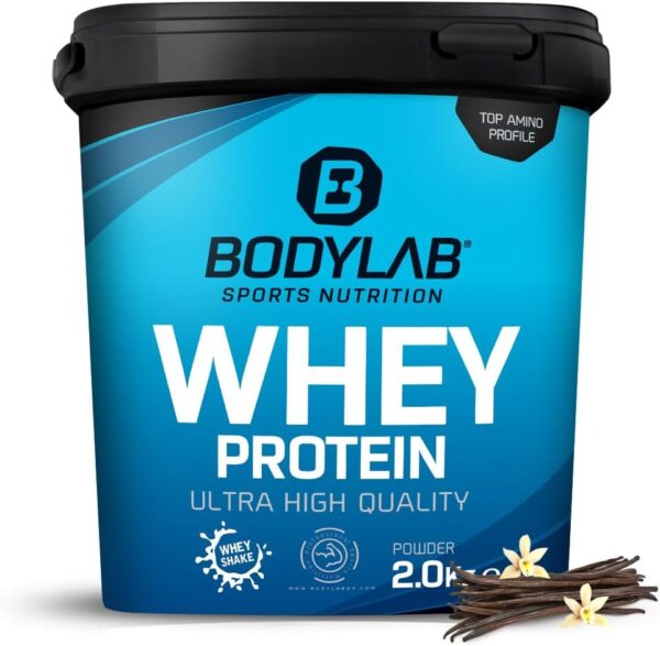 Bodylab24 Whey Protein Pulver, Bourbon Vanille, 2kg