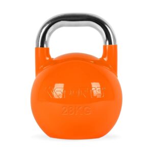 Kettlebell Competition Premium 4-36 kg inkl. Übungsposter | Professional Studio Qualität | Wettkampf Kugelhantel