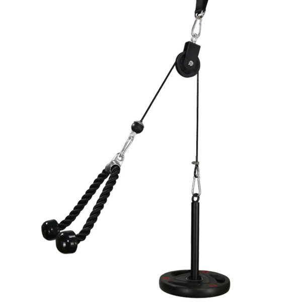 LFJ Fitness Lat Pull Gym Cable Pull Forearm Trainer Arm Strength Training Triceps Rope Weight Fitness Equipment Trainer DIY Lat Pull Tower for Home Sports Equipment Fitness...