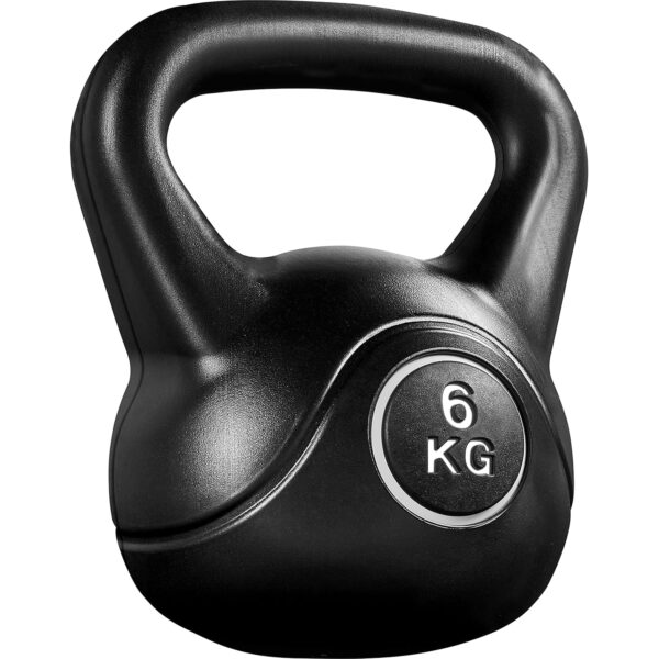 Yaheetech Kettlebell, 6kg 8kg 10kg 12kg 16kg 20kg Gewichte, für Krafttraining Fitness Gymnastik, Kugelhantel Schwunghantel Kugelgewicht
