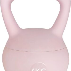 ZhaoCo Soft Kettlebell Iron Sand, Kugelhantel 4-10kg Stoßsichere Gewichte Freundlich für Boden und Benutzer, Schwunghantel Kugelgewicht Geeignet für Anfänger Hause Kettlebell...