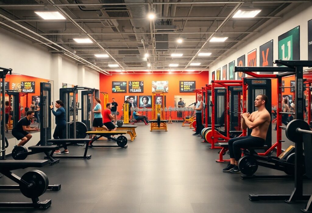 Zirkeltraining Übungen Turnhalle 1