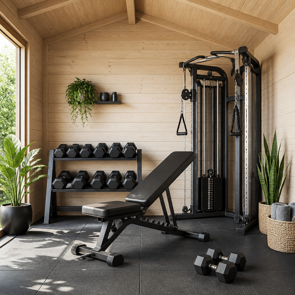 Illustration 2 – Dein Home-Gym im Gartenhaus: Starte jetzt mit Kraftsport